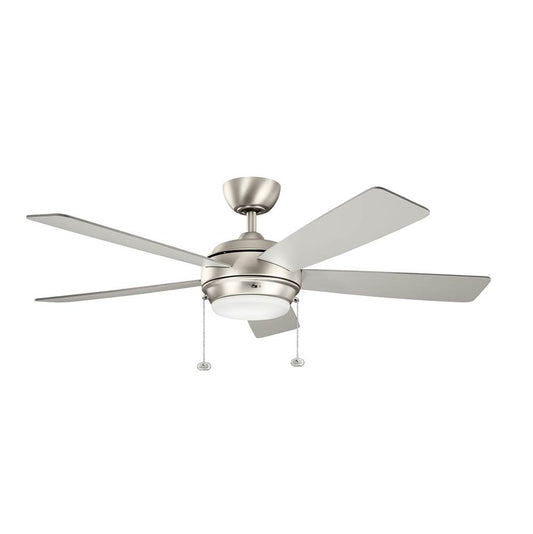 KICHLER 330174NI Starkk LED 52" Fan Brushed Nickel