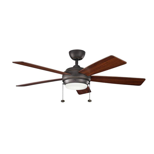 KICHLER 330174OZ Starkk LED 52" Fan Olde Bronze