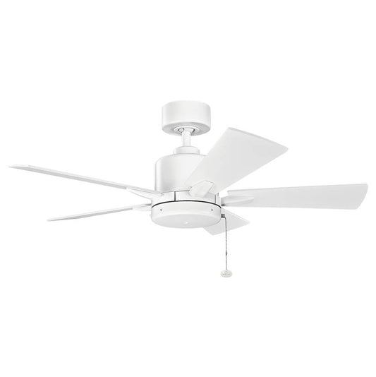 KICHLER 330241MWH Bowen 42" Fan Matte White