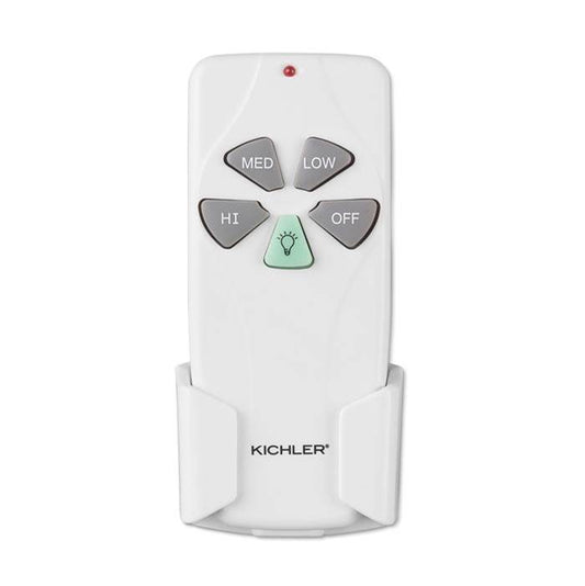 KICHLER 337001WH Universal Fan Remote Control White