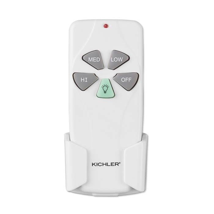KICHLER 337001WH Universal Fan Remote Control White