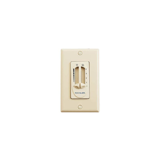 KICHLER 337010IV Dual Slide Control Fan and Light Ivory