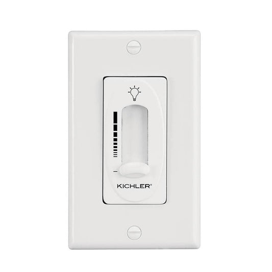 KICHLER 337011WH Dimmer Slide Light Control White