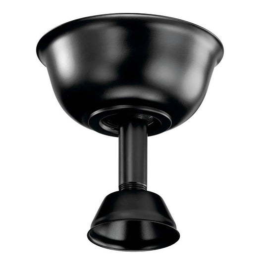 KICHLER 337033SBK Sola Downrod Hanger System Satin Black
