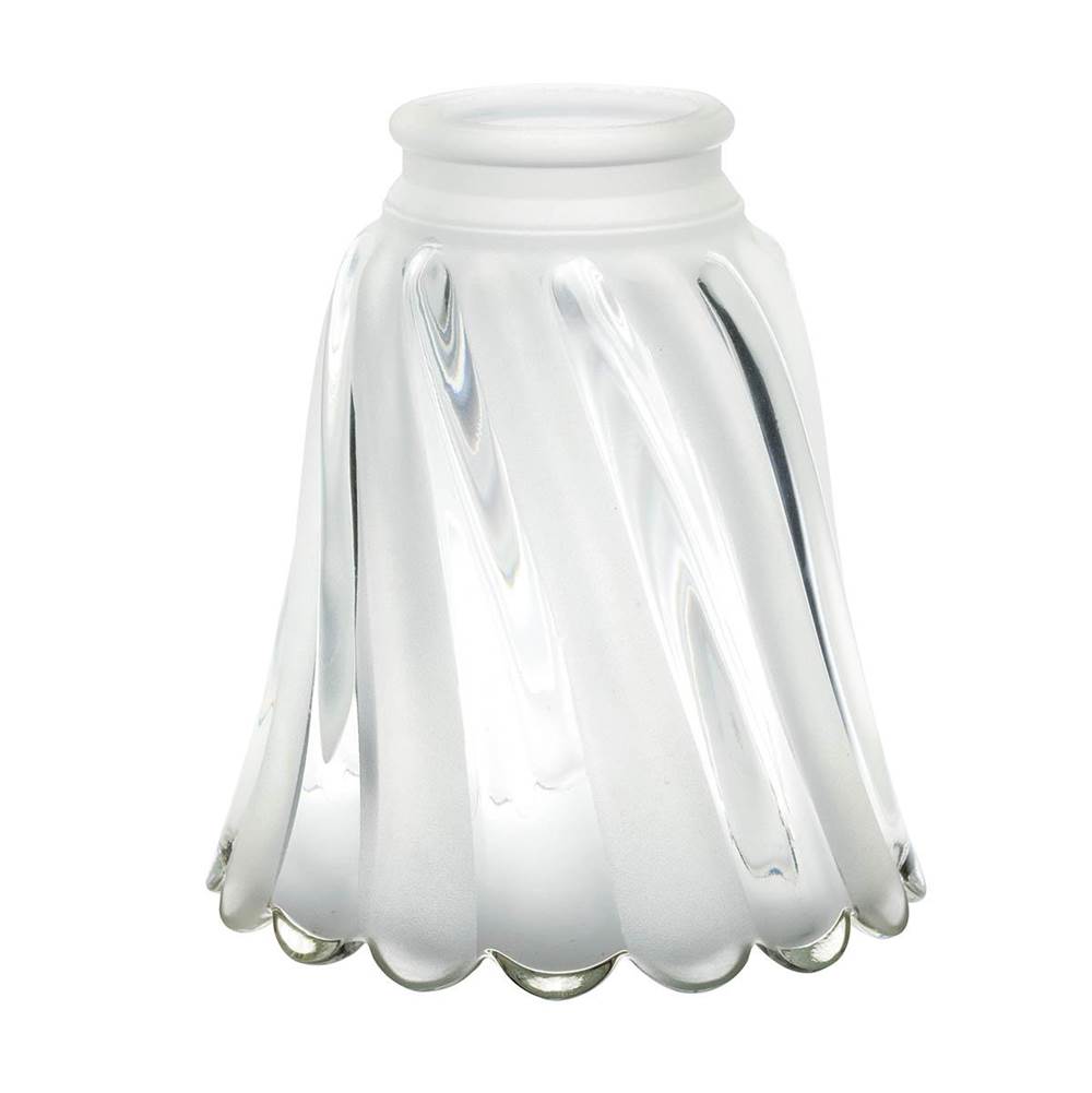 KICHLER 340133 Fitter Glass 2.25" Clear Etched