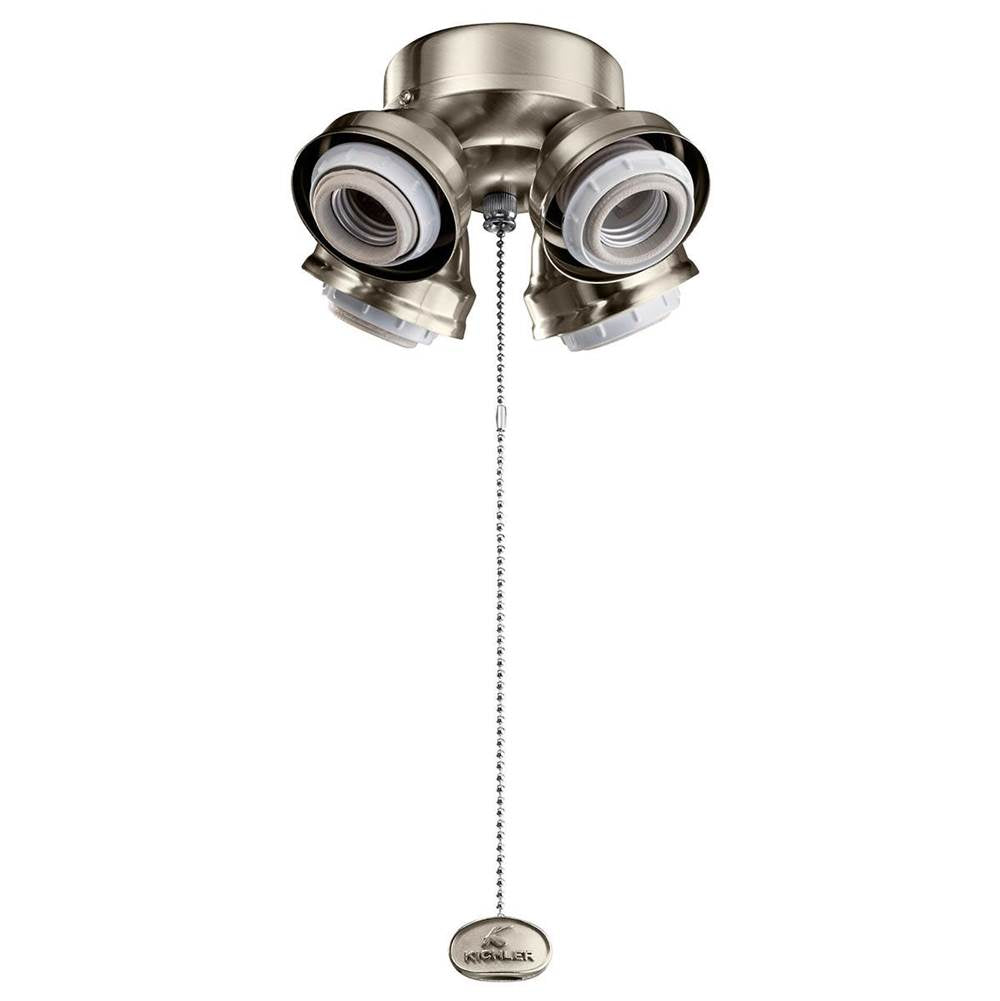 KICHLER 350210BSS 4 Light LED Turtle Fitter Brushed Stainless Steel