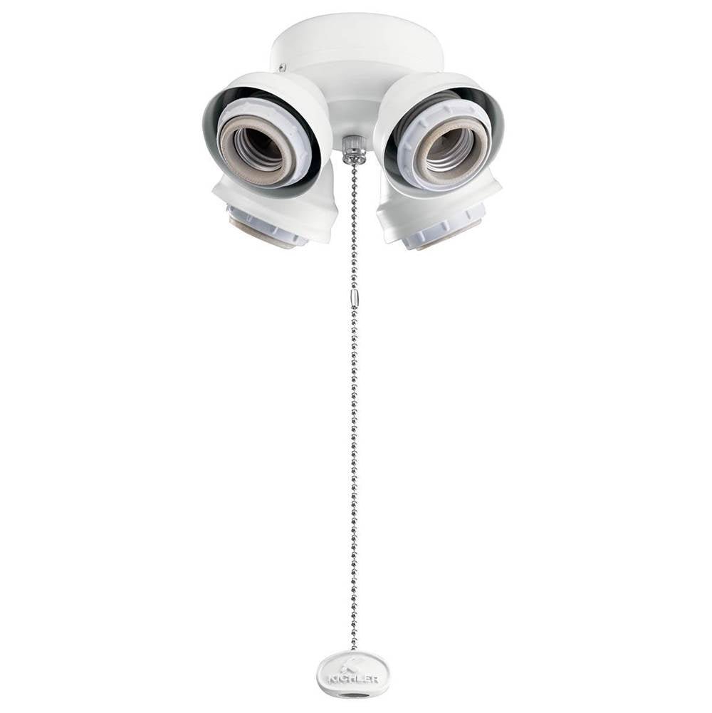 KICHLER 350210SNB 4 Light LED Turtle Fitter Satin Natural Bronze