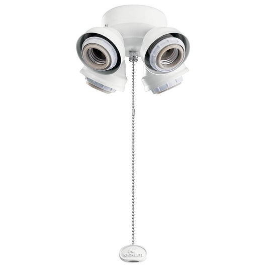KICHLER 350210SNB 4 Light LED Turtle Fitter Satin Natural Bronze