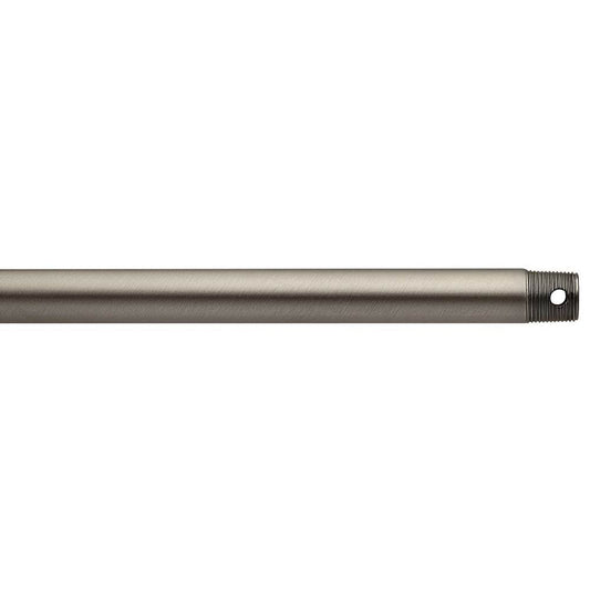 KICHLER 360000AP Dual Threaded 12" Downrod Antique Pewter