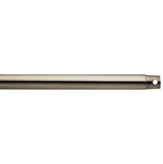KICHLER 360002BSS Dual Threaded 24" Downrod Brushed Stainless Steel