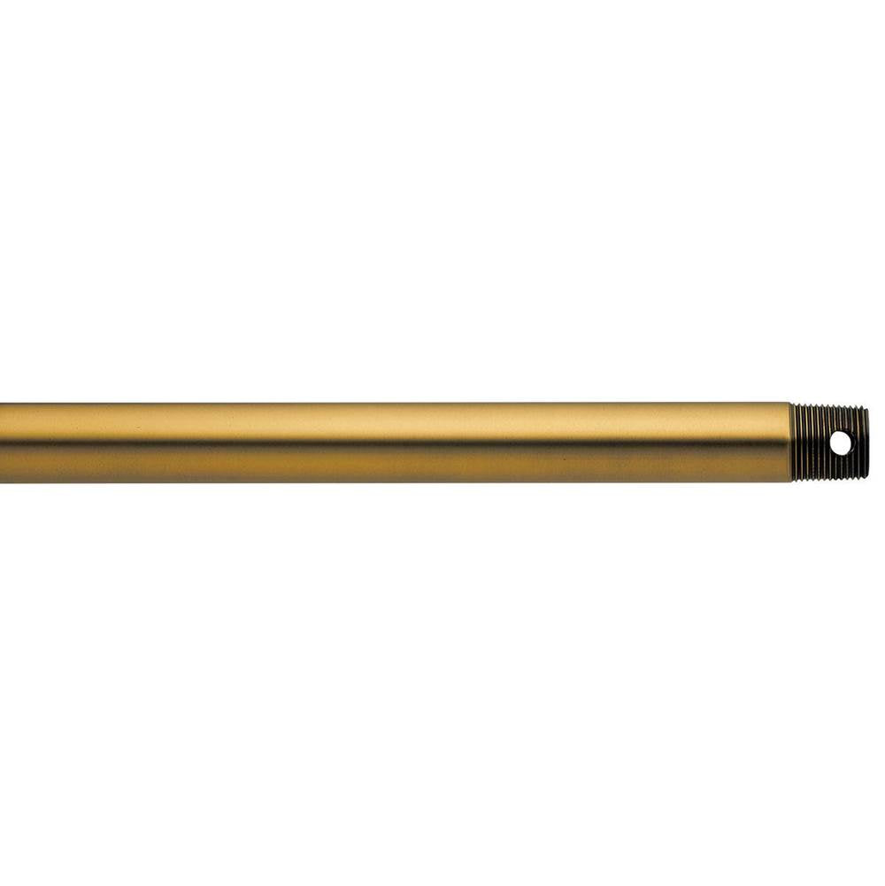KICHLER 360003BAB Dual Threaded 36" Downrod Burnished Antique Brass