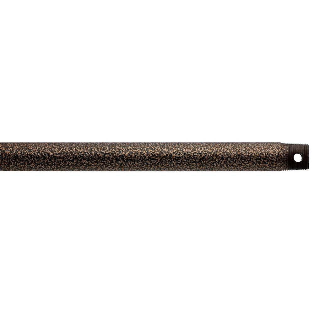 KICHLER 360003WCP Dual Threaded 36" Downrod Weathered Copper
