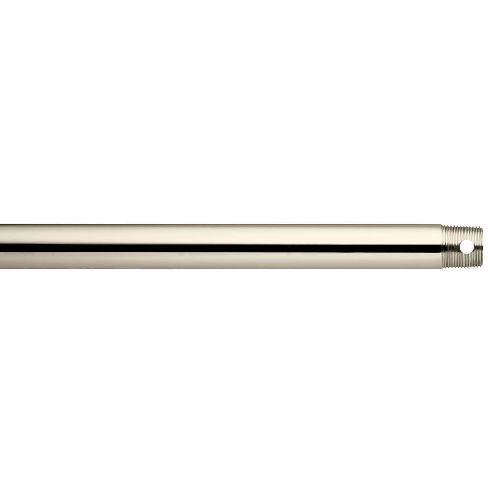 KICHLER 360004PN Dual Threaded 48" Downrod Polished Nickel