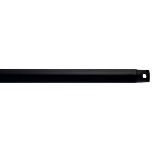 KICHLER 360004SBK Dual Threaded 48" Downrod Satin Black