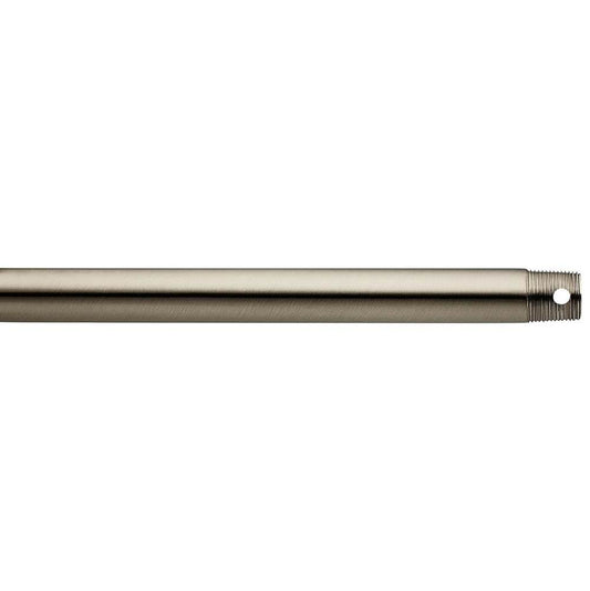 KICHLER 360006BSS Dual Threaded 72" Downrod Brushed Stainless Steel