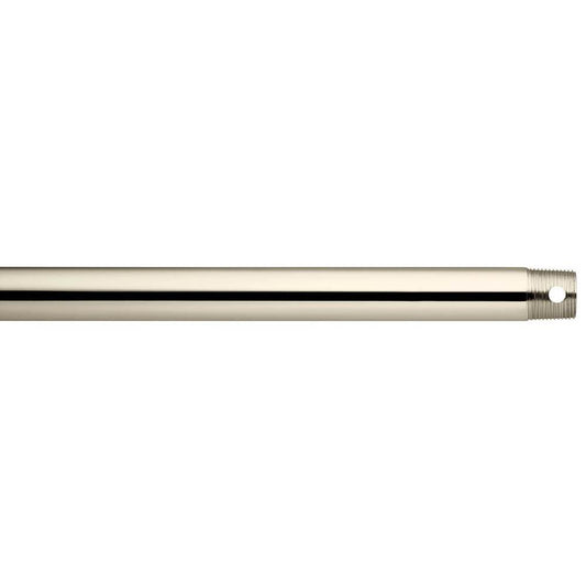 KICHLER 360006PN Dual Threaded 72" Downrod Polished Nickel