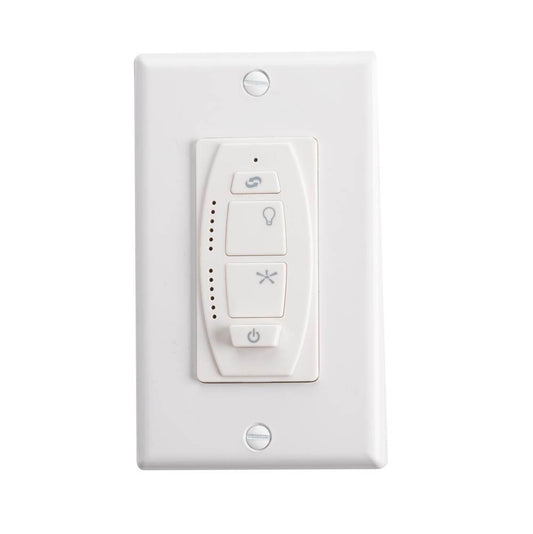 KICHLER 370036IVTR 6 Speed DC Wall Transmitter Full Function Ivory