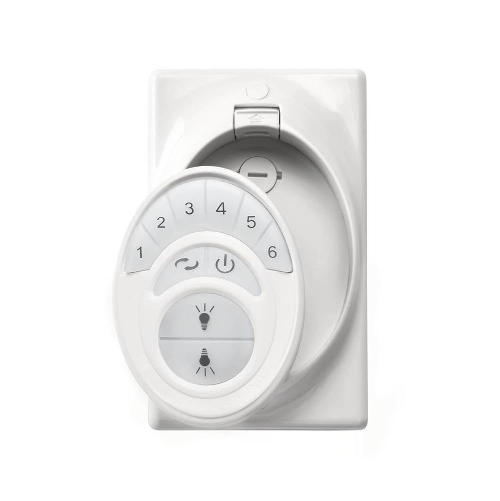 KICHLER 371075WHTR 6 Speed DC CoolTouch Transmitter Full Function White