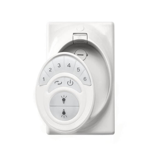 KICHLER 371075WHTR 6 Speed DC CoolTouch Transmitter Full Function White