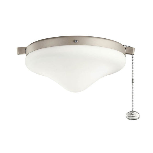 KICHLER 380010ANS LED Wet Light Kit Antique Satin Silver
