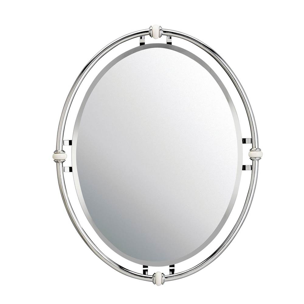 KICHLER 41067CH Pocelona Vintage Mirror Chrome