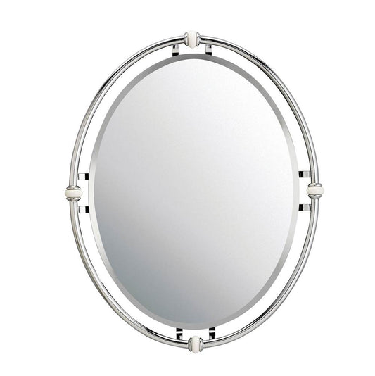 KICHLER 41067CH Pocelona Vintage Mirror Chrome
