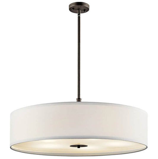 KICHLER 42196OZ Transitional 30" 5 Light Pendant Olde Bronze