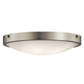KICHLER 42276NI Lytham 4 Light Flush Mount Brushed Nickel