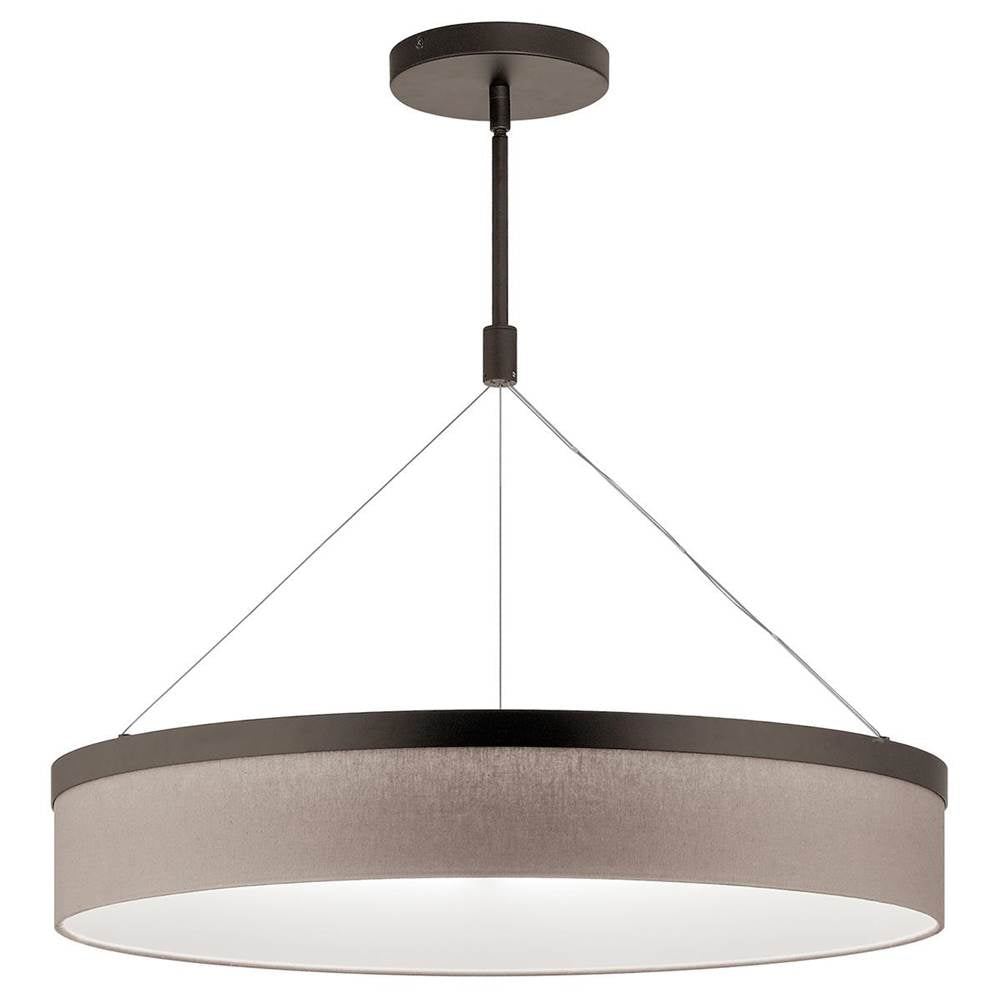 KICHLER 42298OZLED Mercel 26" LED Chandelier Olde Bronze