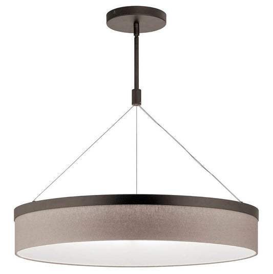 KICHLER 42298OZLED Mercel 26" LED Chandelier Olde Bronze