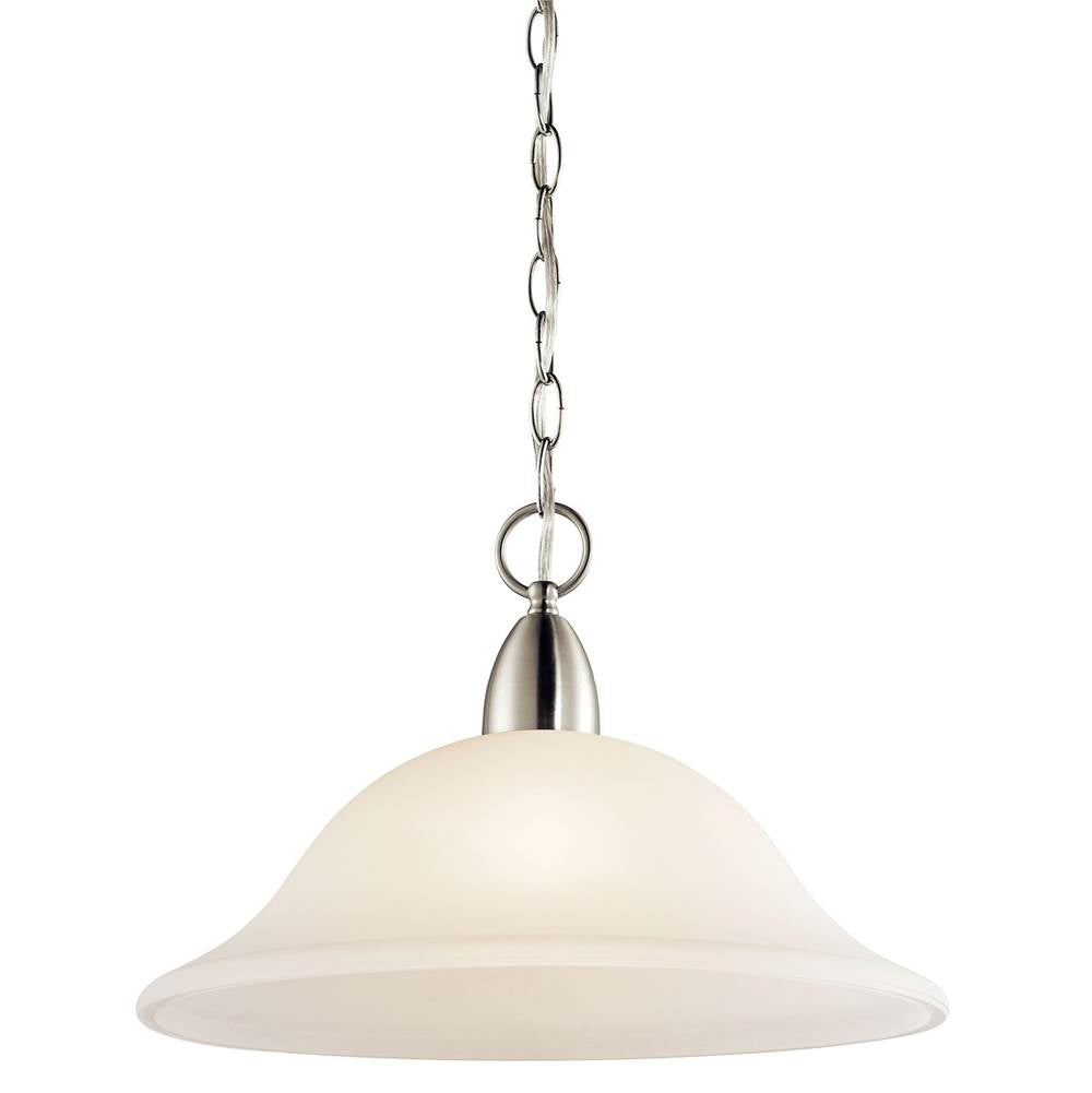 KICHLER 42881NI Nicholson 1 Light Pendant Brushed Nickel