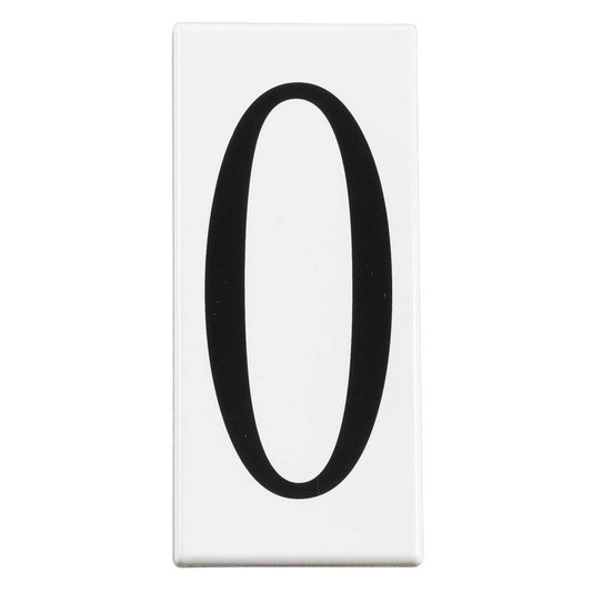 KICHLER 4300 Address Light Number 0 Panel White
