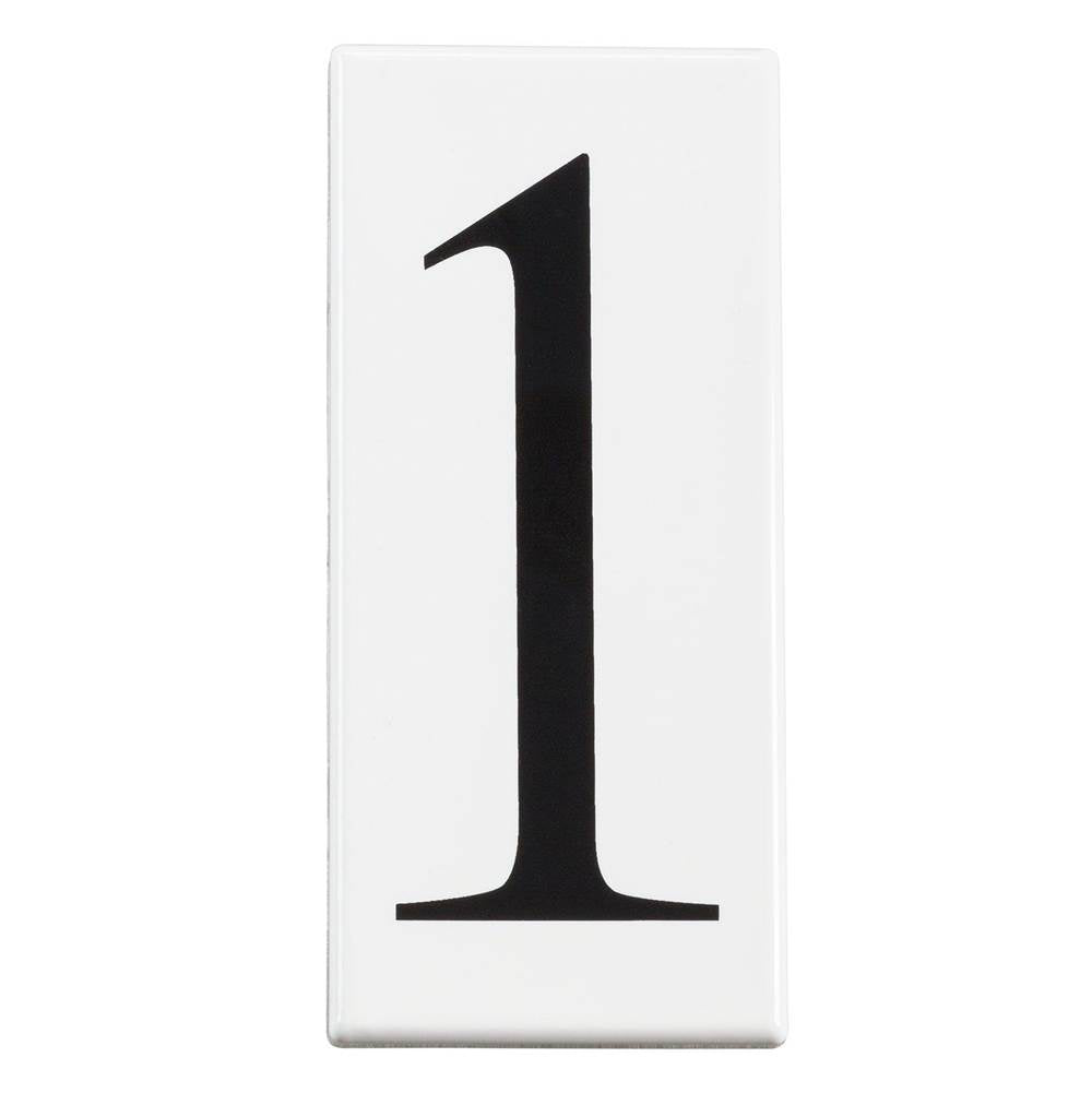 KICHLER 4301 Address Light Number 1 Panel White