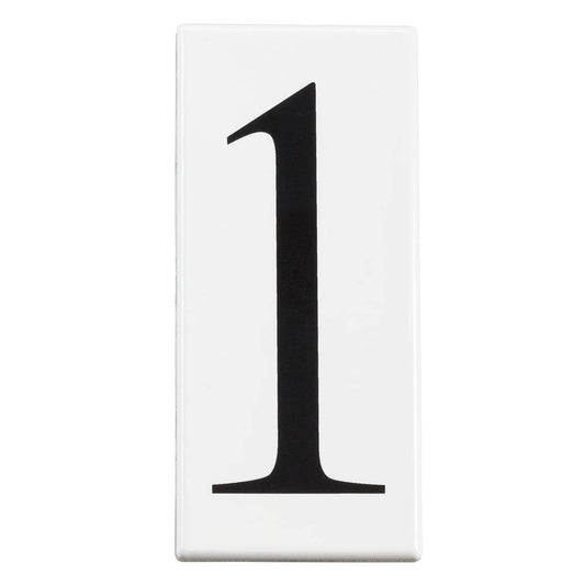 KICHLER 4301 Address Light Number 1 Panel White