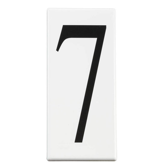 KICHLER 4307 Address Light Number 7 Panel White