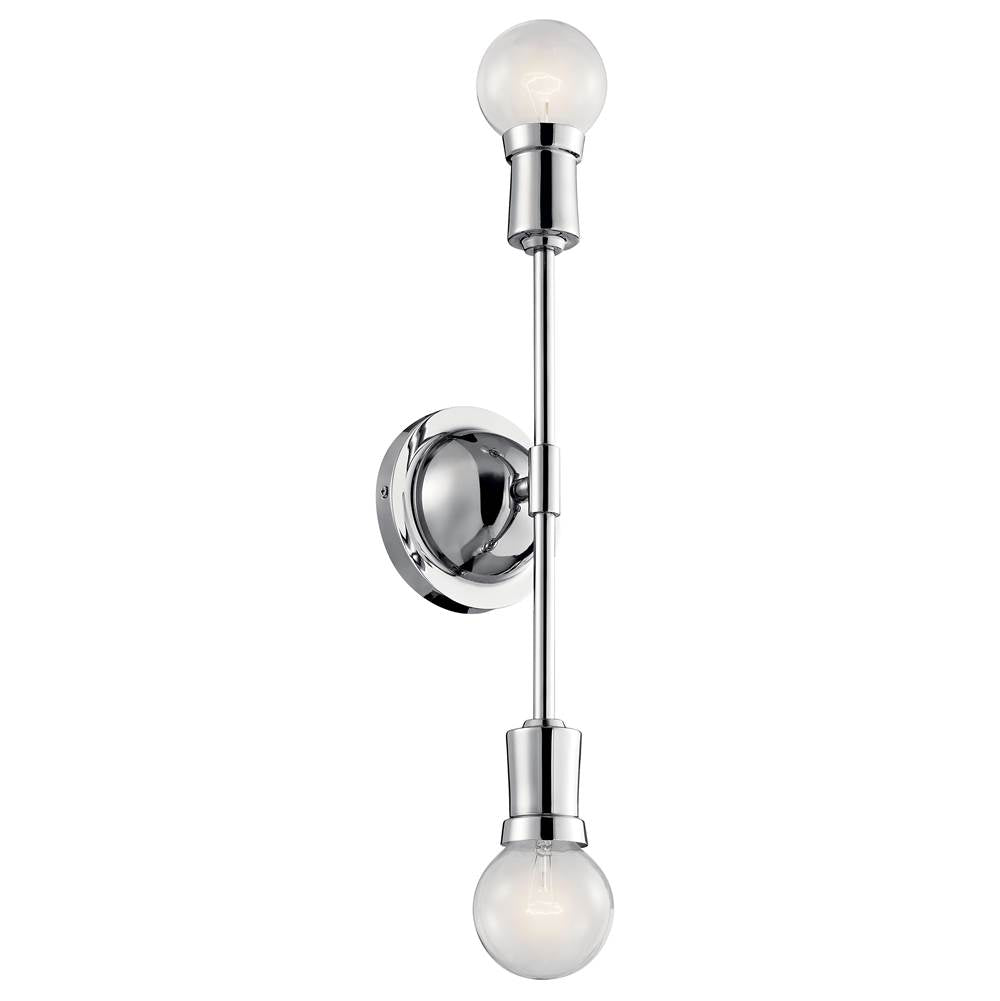 KICHLER 43195CH Armstrong Wall Sconce Chrome