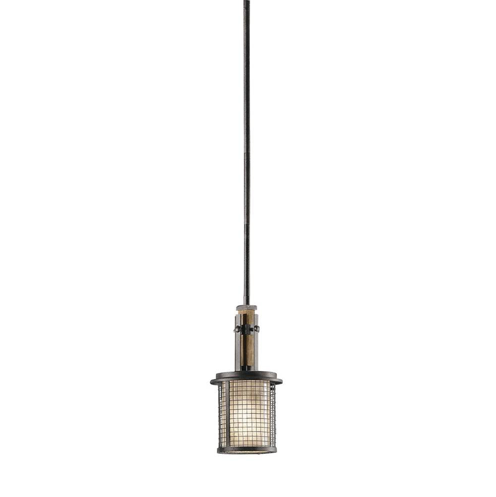 KICHLER 43584AVI Ahrendale 1 Light Mini Pendant Anvil Iron