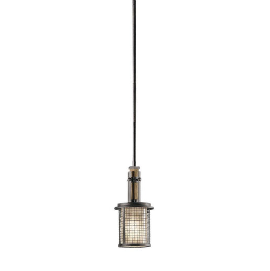 KICHLER 43584AVI Ahrendale 1 Light Mini Pendant Anvil Iron