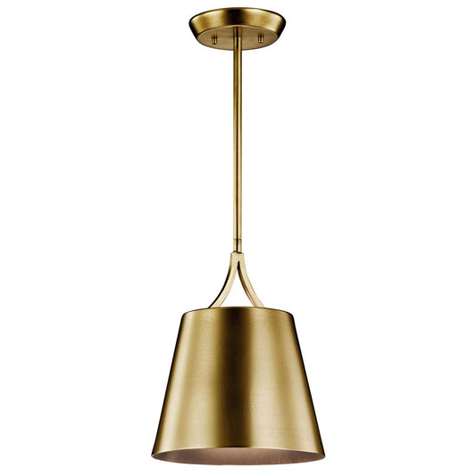 KICHLER 43743NBR Maclain 1 Light Mini Pendant Natural Bronze