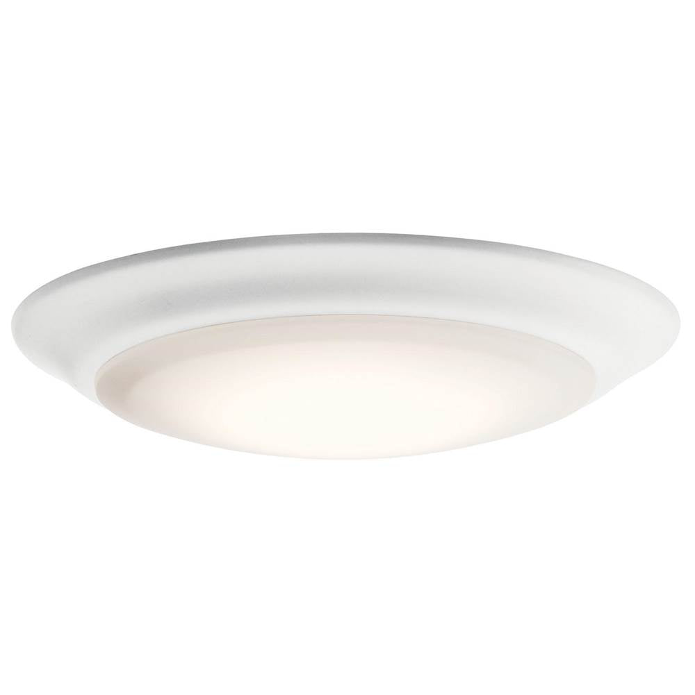 KICHLER 43846WHLED27 Downlight Gen I 7.5" 2700K LED Flush Mount White