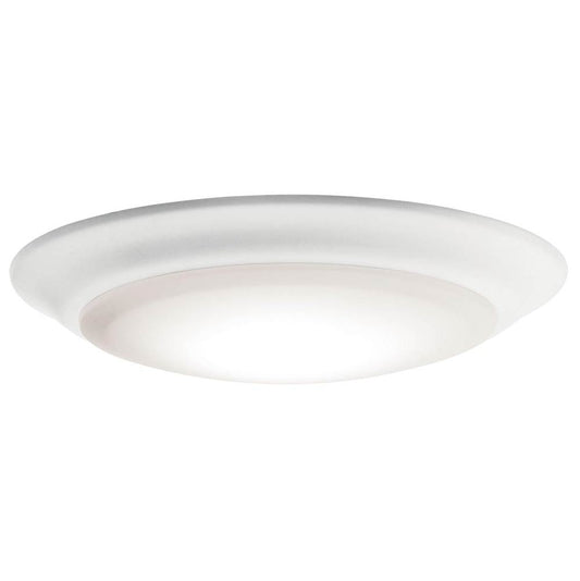 KICHLER 43846WHLED30 Downlight Gen I 7.5" 3000K LED Flush Mount White