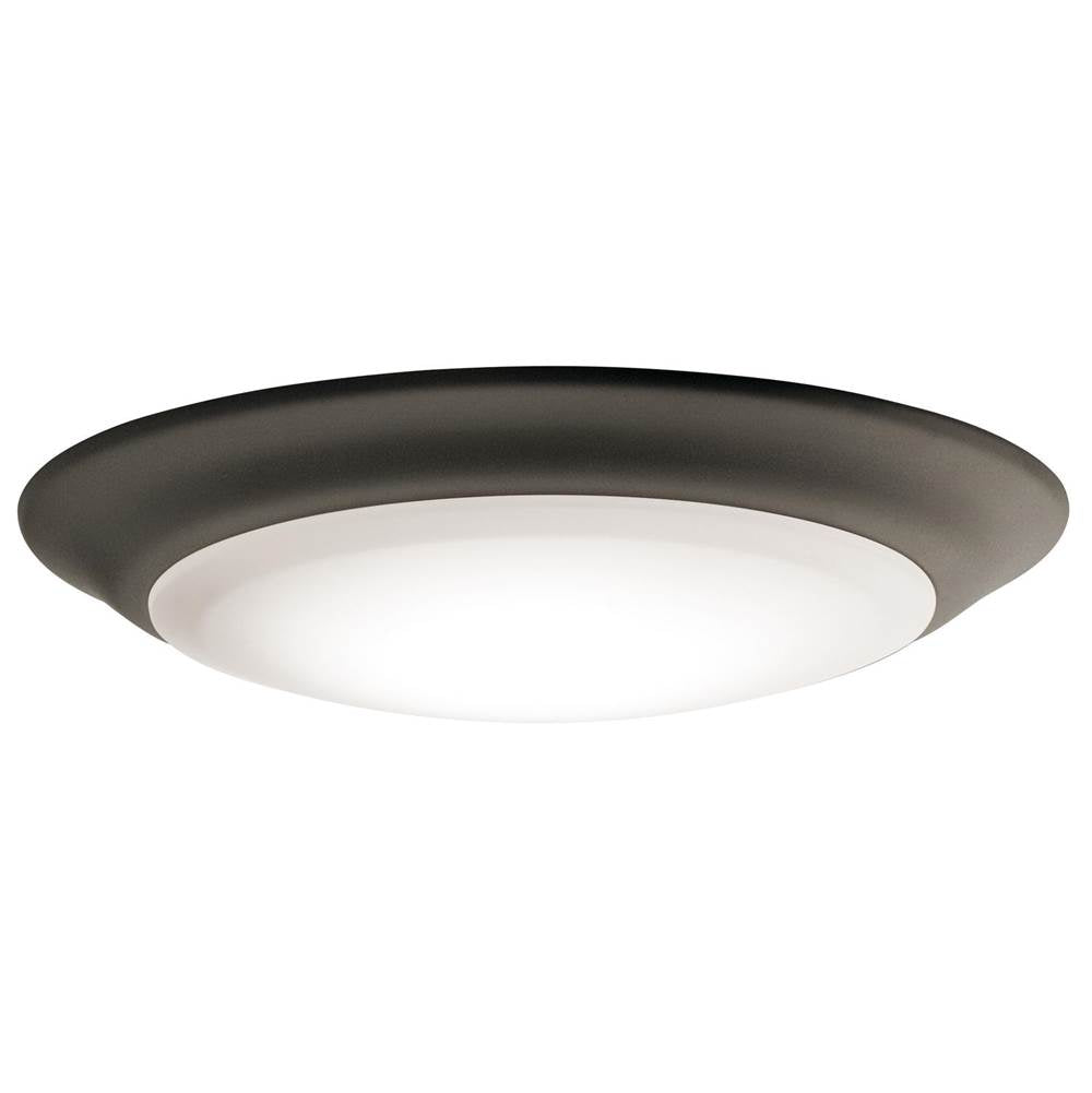 KICHLER 43848OZLED30T Downlight Gen II 3000K T24 LED Flush Mount Olde Bronze