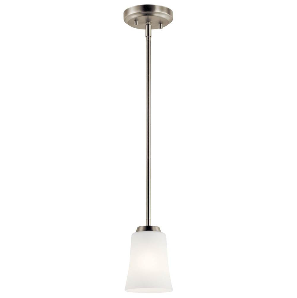 KICHLER 44053NI Tao 1 Light Mini Pendant Brushed Nickel