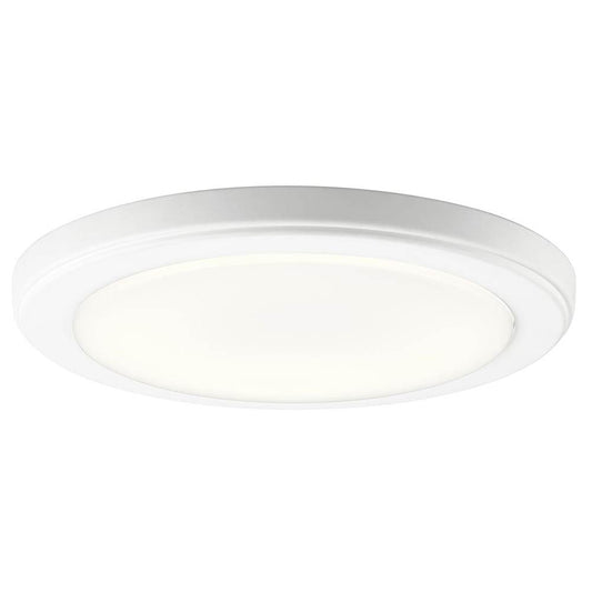 KICHLER 44246WHLED30 Zeo 3000K LED 10" Round Flush Mount White