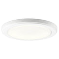 KICHLER 44246WHLED30 Zeo 3000K LED 10" Round Flush Mount White
