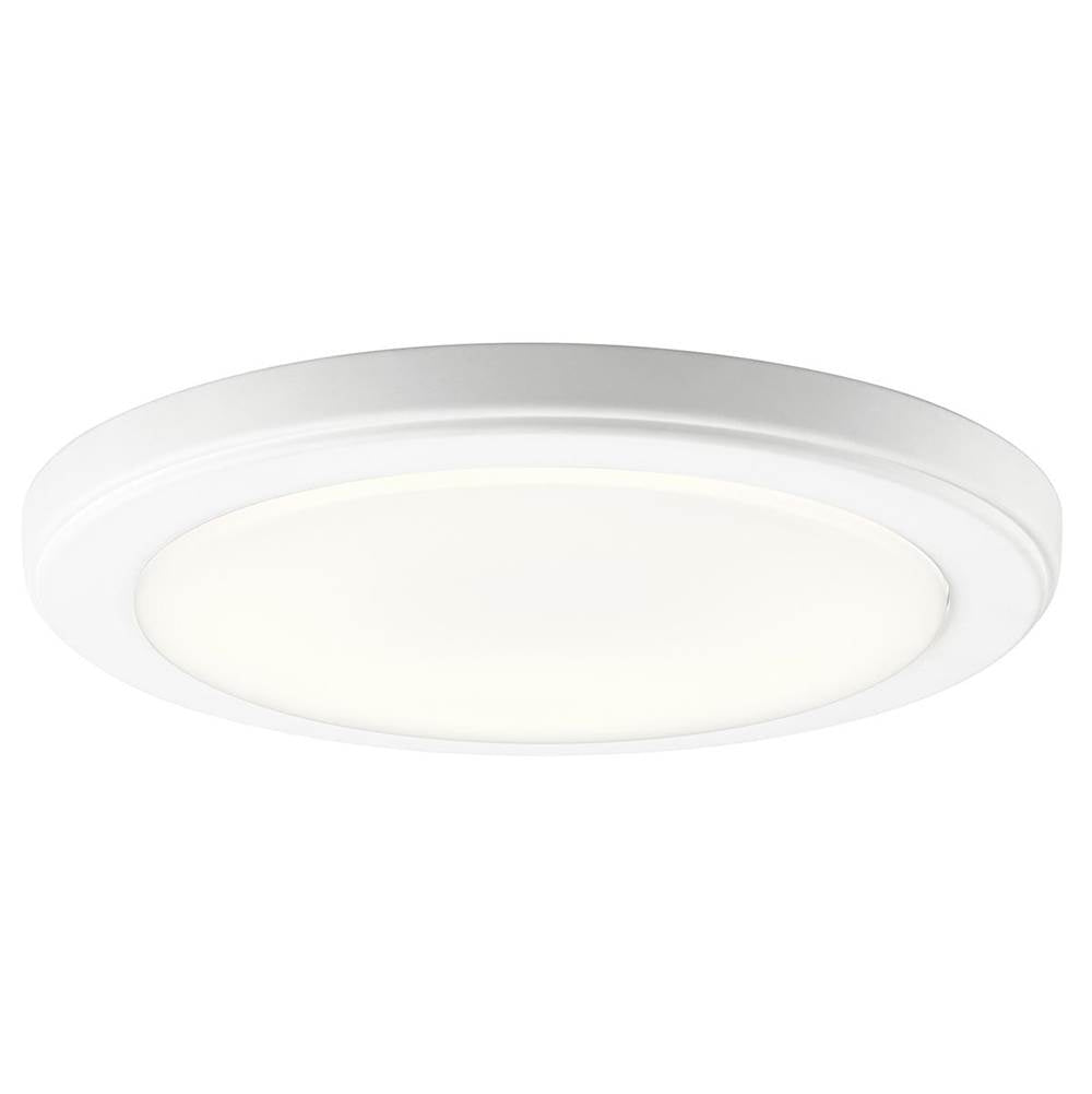 KICHLER 44246WHLED30 Zeo 3000K LED 10" Round Flush Mount White