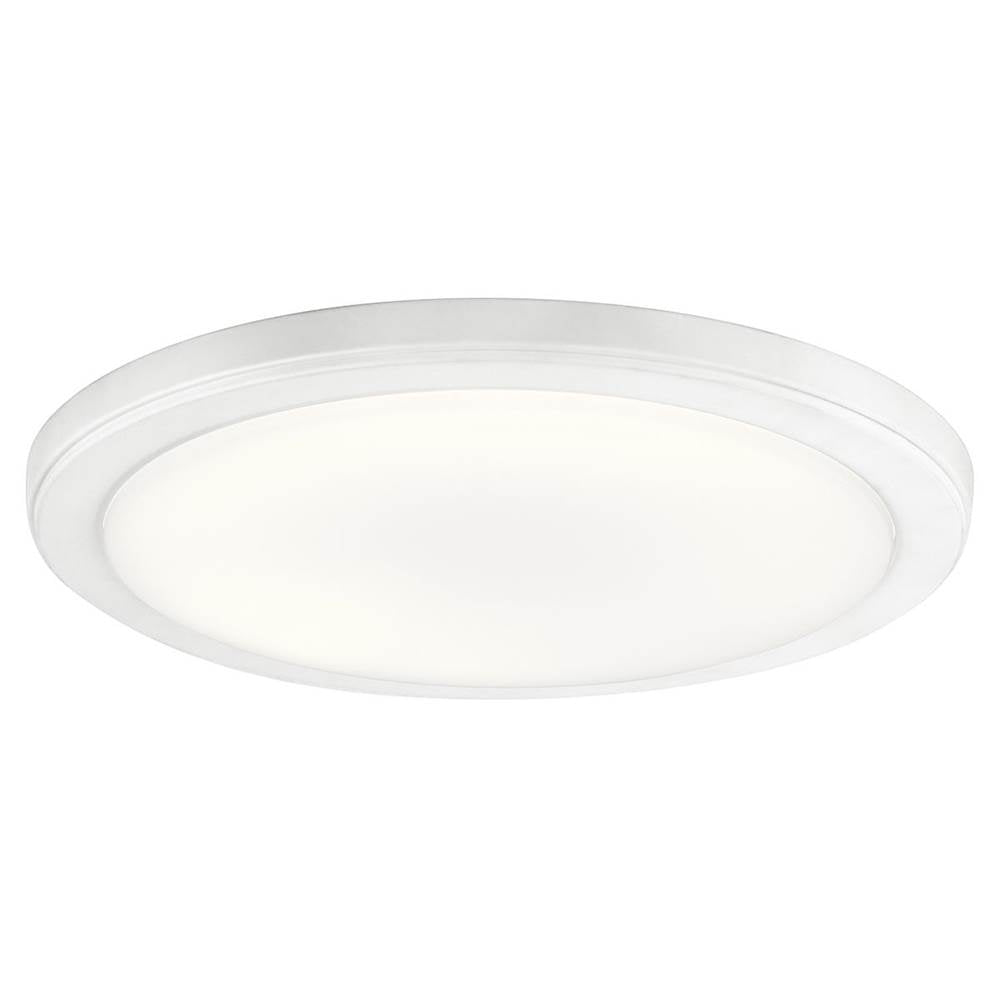 KICHLER 44248WHLED30 Zeo 3000K LED 13" Round Flush Mount White
