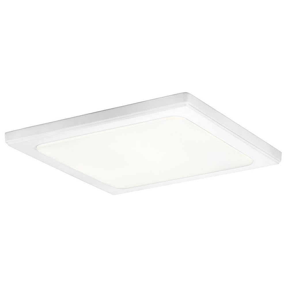 KICHLER 44249WHLED30 Zeo 3000K LED 13" Square Flush Mount White