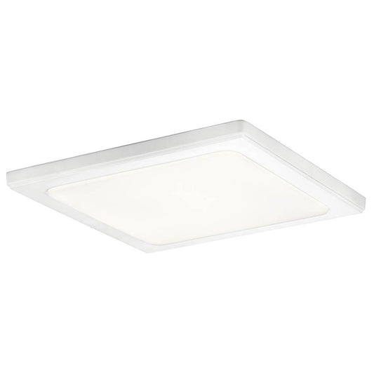KICHLER 44249WHLED30 Zeo 3000K LED 13" Square Flush Mount White