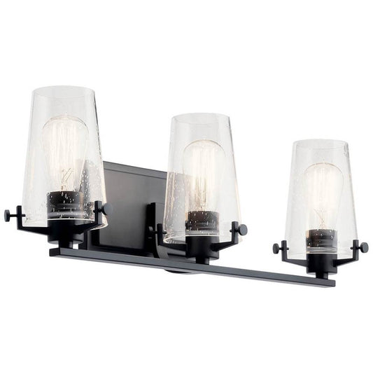 KICHLER 45297BK Alton 3 Light Vanity Light Chrome